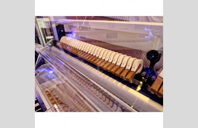 Steinhoven SU123 Crystal Upright Piano - Image 8